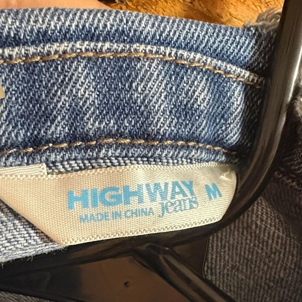 Highway Jeans Blue Distressed Jean Jacket - Picture 2 of 7